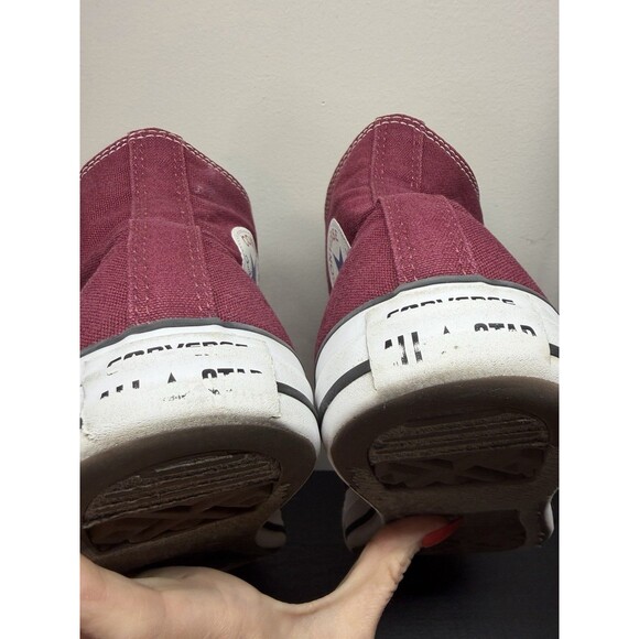 Converse CTAS Hi Top Sneakers Maroon Mens 8 / Wo 10 | M9613 Skater ShoesY2K - Picture 15 of 16